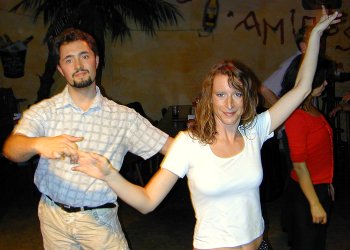 Salsa im Los Amigos, Heidelberg mit Birgit Flores